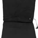 Heated Seat Cushion, Waterproof, Portable and Foldable Heating Seat Pad, Seats Heated Cover Pads with Backrest for Camping Fishing Hunting(Black)