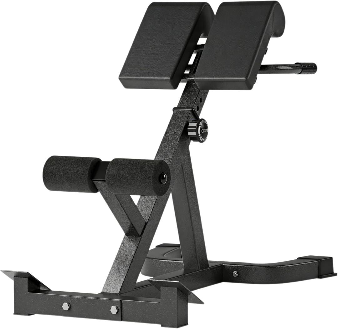 Roman Chair, Multifunctional hyperextension bench for Men & Women, Fitness Chair for Hip, Exceptional for Glute, Core and Lower Back Training,300 lbs Weight Capacity
