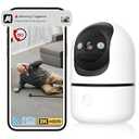 Indoor Security Camera - 5G&2.4G WiFi Cameras for Home Security Indoor One-Tap Call 911, 2K 360°Pan/ Tilt AI Motion Detection Nanny/ Baby/ Pet/ Dog Camera with Phone App/ Speaker/ US Cloud/ IR Night Version