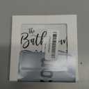 Funny Bathroom Signs Decor, Toilet Wooden Sign With Stand, The Bathroom Open 24 Hours Please Seat Yourself Sign, Farmhouse Bathroom Quote Sign For Toilet Restroom Washroom Home Decor Gifts, B13