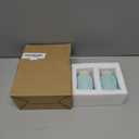 Rustic Farmhouse Mason Jar Salt & Pepper Shakers Set -Vintage Ceramic Salt & Pepper Shaker Set - Retro Shabby Chic Decorative Jar Dispenser for Kitchen