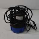 AgiiMan 1/2HP Submersible Water Pump, 2500GPH Portable Sump Pump for Pool Draining, Pool Cover Pump with 25FT Power Cord for Basements Pool Fountains Hot Tub Garden, Blue