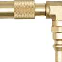 Flame King Propane RV Quick Connect Elbow Adapter for 17" or 22" BlackStone or Flame King Griddle