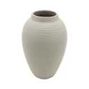 Everyday Decor Large Round Ribbed Vase Table Decor
