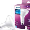 BR40 Ultra Definition Frosted Dimmable LED Light Bulbs - Flicker Free 65w Light Bulbs with EyeComfort Technology - Daylight 5000K Lightbulb - 800 Lumen - E26 Base - 1 Pack