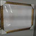 Eletecpro 11x14 Picture Frames Set of 2, Vintage Frame with Glass Cover, Ornate Gold Photo Frames Display 8x10 Photo with Mat or 11x14 without Mat for Tabletop or Wall Mount, Gold