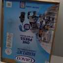 WAUAO Bow My First Year Birthday Board - One Year Of Photo Board, Monthly Milestone Wood Photo Board, First Birthday Decorations Girl,12 Months Photo Banner