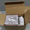 2 Pack Rain Barrel Diverter Kit for 2x3 & 3x4 Inch Downspouts(White)
