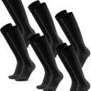 DANISH ENDURANCE Knee-High Dress Socks for Men & Women, 3-Pack