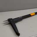 Fiskars 4-Claw Stand Up Weed Puller Tool, Gardening Hand Weeding Tool with 39" Long Ergonomic Handle with Easy-Eject Mechanism