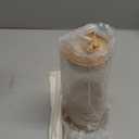 Pandaloo Glass Cups With Lids and Straws -20 Fl Oz- Perfect Size Iced Coffee Cup - Smoothie Cup With Bamboo Lid and On the go Lid - Glass Tumbler With Straw (1 Count (Pack of 1), Amber Sand)