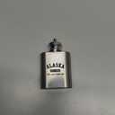 Alaska est.1959, The Last Frontier, Mini Flask Keychain (Missing Chain)