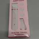 Bikini Trimmer Women,Electric Razor for Pubic Hair Women's Foil Shaver Rechargeable Shaver Removal with Snap-in Ceramic Blades,IP7X Waterproof,Wet and Dry Use,Green