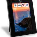 Hidden Spy Camera No Needed WiFi Nanny Cam with Motion Detection 1080P FHD Photo Frame Camera for Home Surveillance Picture Frame Security Cameras No Audio