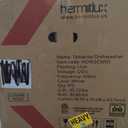 Hermitlux Countertop Dishwasher, 7 Washing Programs Portable Mini Dishwasher with 5-Liter Built-in Water Tank for Apartments & RVs, LED Light, Glass Door, No Hookup Needed