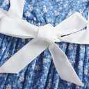ReliBeauty Pioneer Girl Dress Colonial Prairie Costume (Blue), 150