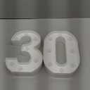 30th Birthday Decorations for Her Him,30th Birthday Centerpieces Table Decorations for Women Men,Light Up Numbers 30 Sign for Party Backdrop Wall Decor for 30 Wedding Anniversary Decoration