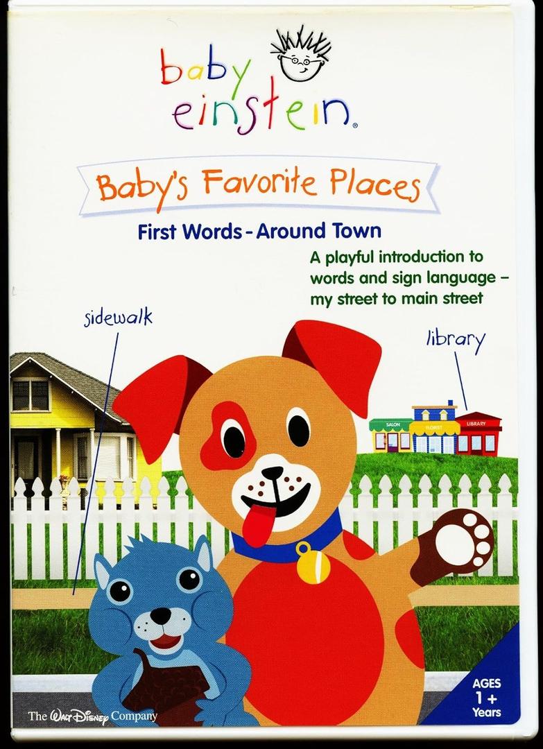 Baby Einstein - Baby's Favorite Places - First Words Around Town [DVD]