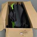 Earthwise LSW70021 21-Inch Width Leaf & Grass Push Lawn Sweeper, Black