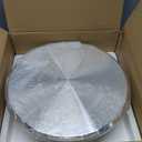 Kootek Aluminium Alloy Revolving Cake Stand 12 Inch Rotating Cake Turntable for Cake, Cupcake Decorating Supplies (Silver)