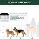 FXW Homeplus Unleashed Indoor Dog Playpen - Stress-Free and Safe Play, Heavy Duty 40 Inch 8 Panels Dog Pen for Medium and Large Dogs, WhitePatented
