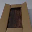 upsimples Floating Shelves for Wall, Wall Shelves for Decor Storage Set of 6, Wall Mounted Wood Shelf for Bedroom, Living Room, Bathroom, Kitchen, Picture Ledge Shelf, Brown (15.7in)