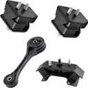 4PCS Engine Motor & Trans Mount Set for 2014-2017 Subaru Forester 2002-2015 Impreza 2000-2004 Legacy 2013-2015 XV Crosstrek 2.0L 2.5L H4 Manual Trans, Replace# A6727 A6727 A6723 A6714