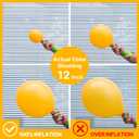 PartyWoo Mustard Yellow Balloons 127pcs Different Sizes of 36 18 12 10 5 Inch Yellow Fall Balloon Arch Kit for Birthday Engagement Baby Shower Bee Sunflower Little Cutie Party Decorations Yellow-Y10