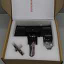 Metal Concealed Hinge Jig with Quick Clamp and Dust Vacuum Adapter Concealed Door Hinge Jig 35mm Cabinet Hinge Jig Hinge Hole Drilling Jig for Woodworking Door Cabinet Hinges Mounting Tool