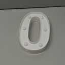 LED Marquee Sign Light Up Letters, Alphabet Light Up Letters Sign, Battery Powered LED Letter Lights for Night Light, Wedding, Birthday, Party, Christmas or Home Decor (Number 0)