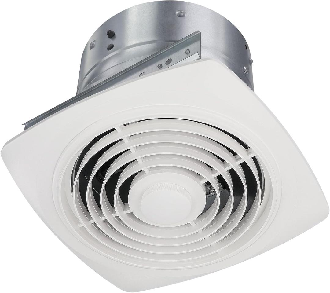 8 Inch Bathroom Exhaust Fan Ceiling Mount 200 CFM 8.5 Sones Kitchen Exhausts Fans,505 Exhaust Fan for Broan-NuTone,Vertical Discharge Ceiling Ventilation Fan for Bathroom Kitchen Laundry Room Garage