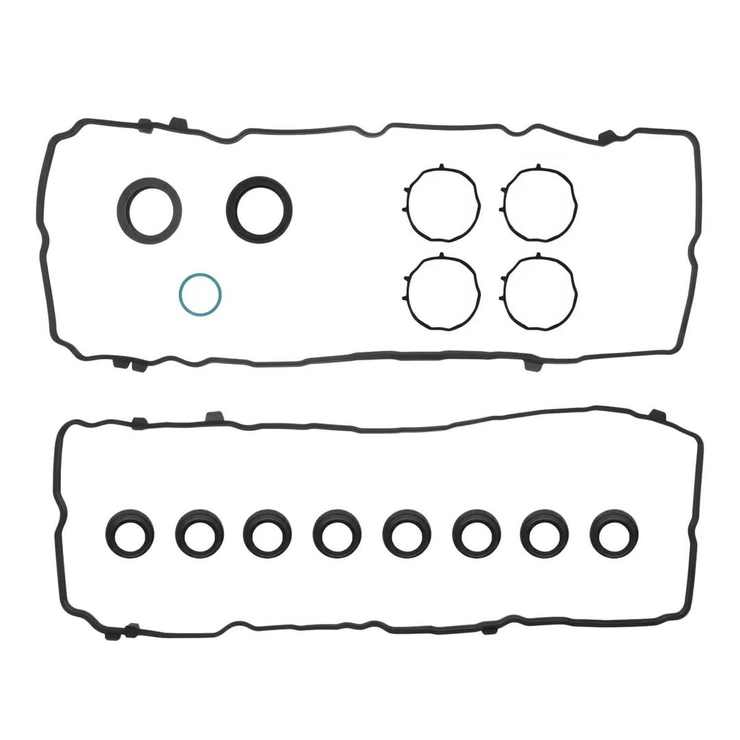 Engine Valve Cover Gasket Set for Chrysler Jeep Ram Dodge Vehicle Pacifica 2017-2022 Voyager Durango Grand Cherokee Wrangler ProMaster 1500 2500 3500 3.6L 24V Compatible with VS50919 VC1184G