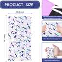 3 x Purple Demon Birthday Hunters Party Decor Supplies 9.9x6.6 Ft Demon Foil Fringe Curtains Holographic Laser Tinsel Streamers Backdrop for Demon Birthday Hunters Movie Theme Decor
