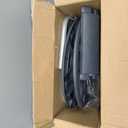 Water Hose Reel Cart, Holds 65-100 Ft of 5/8 Inch Hose, Grey Wall Mounted Garden Hose Cart, Portable Hose Reel for Convenient Storage and Watering