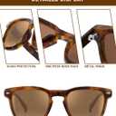 JM Bifocal Reading Glasses For Women Men, Classic Square Reading Sunglasses UV Protection (3 Packs Mix Color)