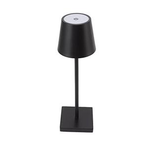 TOPINCN, High Brightness LED Touch Dimmable Modern Simple, Rechargeable Cordless for Restaurant Bar (Black)
