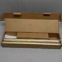 Heavy Duty Curtain Rods for Windows 28 to 48 Inch, 1 Inch Gold Curtain Rods for Outdoor, Farmhouse, Bedroom, Kitchen, Living Room, Adjustable Easy Install Curtains Rod (A2,Gold,30"-60")