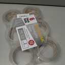 Clear Packing Tape 6 Rolls - Heavy Duty Packaging Tape 2.7mil Thick, 2.0 in. Wide x 60 Yards - Strong Adhesive, Silent, Reliable Package Tape for Home Office Shipping Moving Sealing