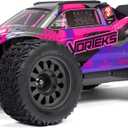 ARRMA RC Truck 1/10 VORTEKS 4X4 223S BLX BRUSHLESS Stadium Truck RTR (Battery and Charger Not Included) with DSC, Purple, ARA4305V4T3