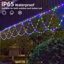 XIXIANGLIAN Globe String Lights, 13.1 Feet 138 LED Color Changing String Lights - 8 Modes, Waterproof Fairytale Lights for Party, Holiday, Wedding Decoration. (Multicolor, USB)