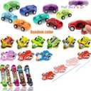 128 Pcs Party Favors for Kids 4-8-12, Fidget Toys, Pinata Stuffers, Treasure Chest Box Toys for Classroom, Goodie Bag Stuffers, Carnival Prize Box Toy for Boys Girls, Easter Egg Filler Gifts Bulk Toys