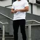 GINGTTO Men's Ripped Jeans Slim Fit Skinny Stretch Jeans Pants, Size 30W x 32L