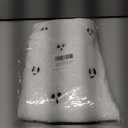 Halloween Pillow Covers 18x18 inch Set of 2 White Ghost Throw Pillow Cases Soft Plush Faux Fur Wool Couch Cushion Case for Chair Sofa Bedroom Living Room Home Decor