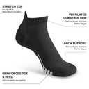 MIANDONGMAI Sports socks, cushioned running, performance breathable, outdoor sports socks for men and women