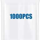 1000PCS 2"x3" Clear Small Plastic Resealable Poly Zip Bags Lock Baggies For Packaging Pill Jewelry Bag Durable Thick 2.4 Mil