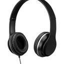 Ilive IAH57B Wired Headphones Padded 3-d Accs Swivel Earcups/adjustable Headband