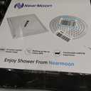 NearMoon Rain Shower Head, Ultra-Thin Design-Pressure Boosting, Awesome Some Experience, High Flow Stainless Steel Rainfall Head (16 Inch, Brushed Nickel)