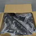 SMARTOR Plastic Hangers 50 Pack, Heavy Duty Plastic Hangers for Clothes - Non-Velvet Slim Hangers with 360° Swivel Hook & Clothes Thin Hanger - Durable Coat Hangars, Space Saving Hanger - Black