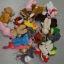 JOYIN 24 Pcs Mini Animal Plush Toys (24 Units 3" Each), Stuffed Animal Bulk for Kids Birthday Party Favors, Presents, Pinata Fillers, Goodie Bag Fillers, School Prizes, Carnival Treasure Box Toys