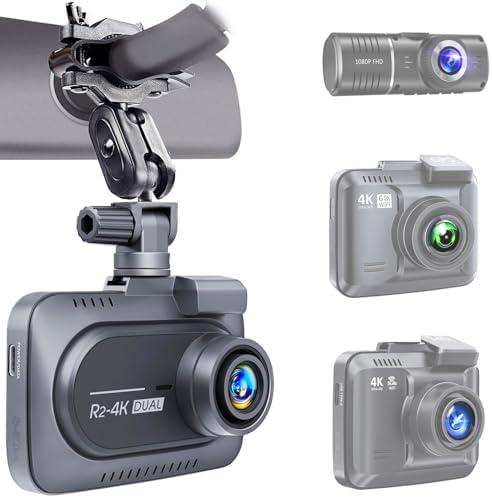 AmorTek Dash Cam Mount for Rove R2-4K,R2-4K Pro, R2-4K Dual, Falcon F170,Z-Edge,Old Shark,YI,Kdlinks X1,VANTRUE and Most Dash Camera and Car Camera